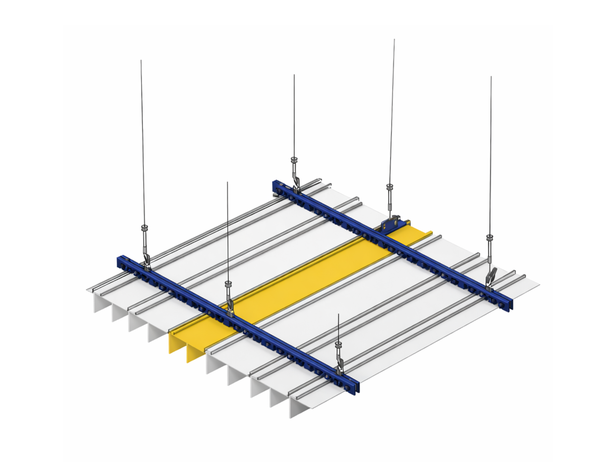 Multi Line Baffle Ceiling